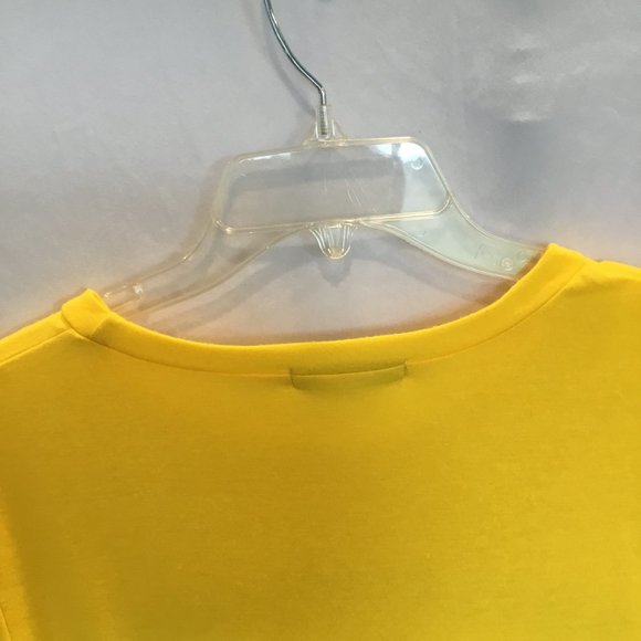 Mislook Unisex Yellowstone Dutton Ranch Brand Logo Tee Yellow Size Men's Large - Picture 8 of 10